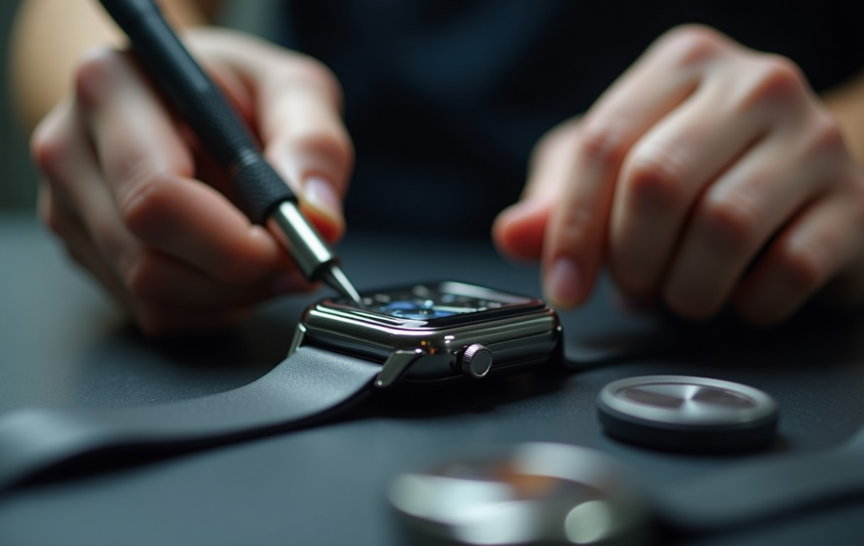 Apple Watch Battery Replacement in Sharjah process
