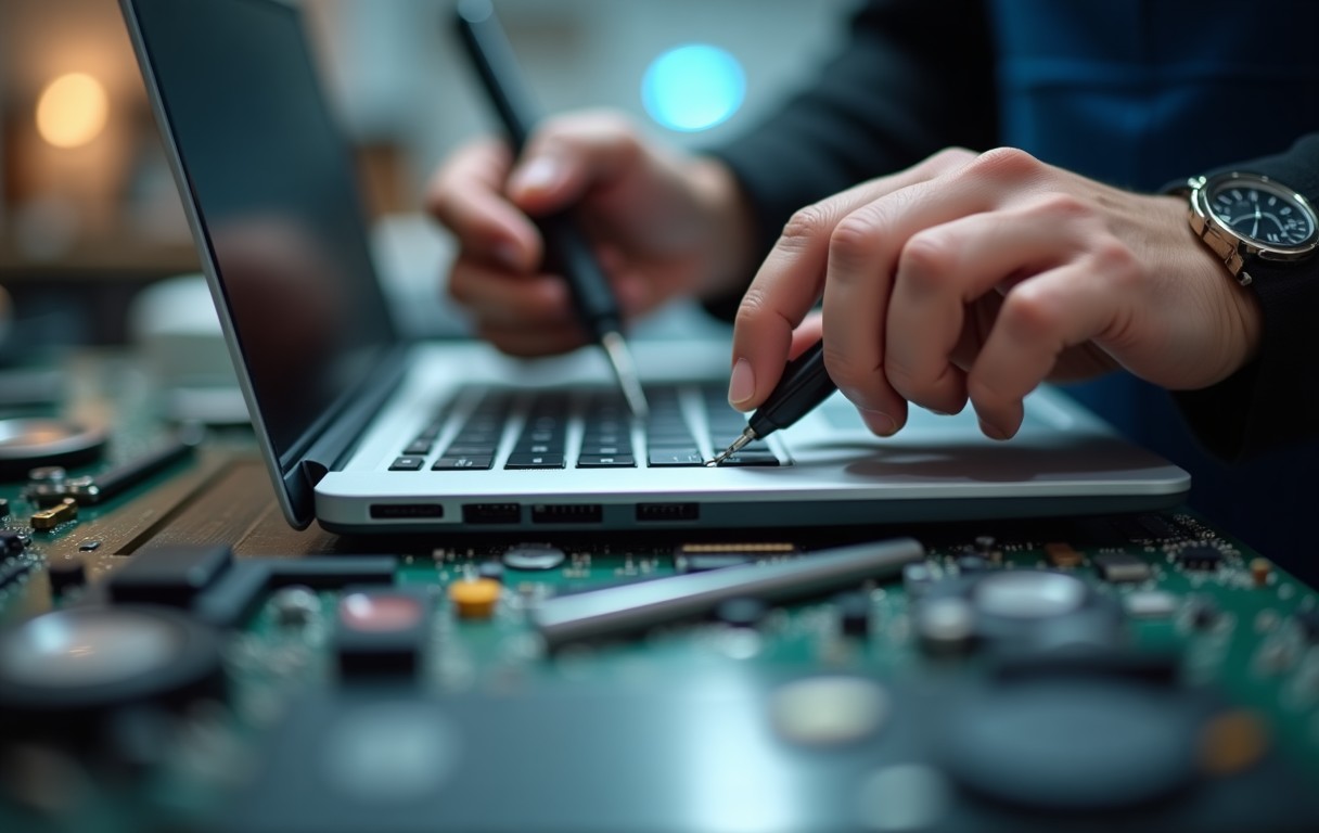Laptop Battery Replacement in Sharjah process
