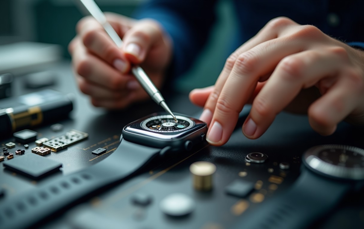 Smartwatch Battery Replacement in Sharjah process