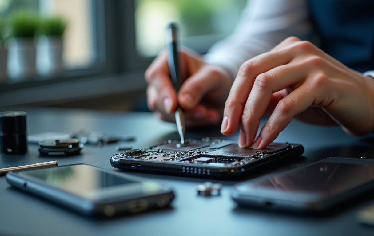 Charging Port Repair in Sharjah process