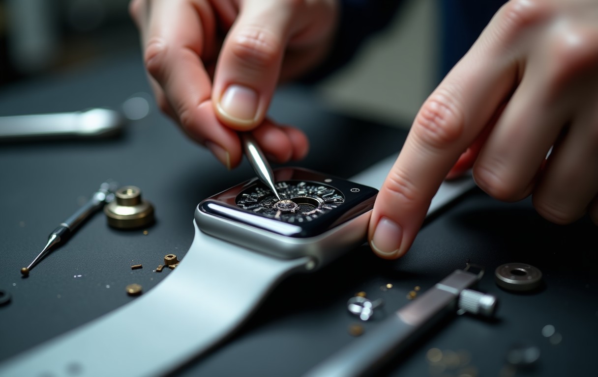 Apple Watch Charging Repair in Sharjah process