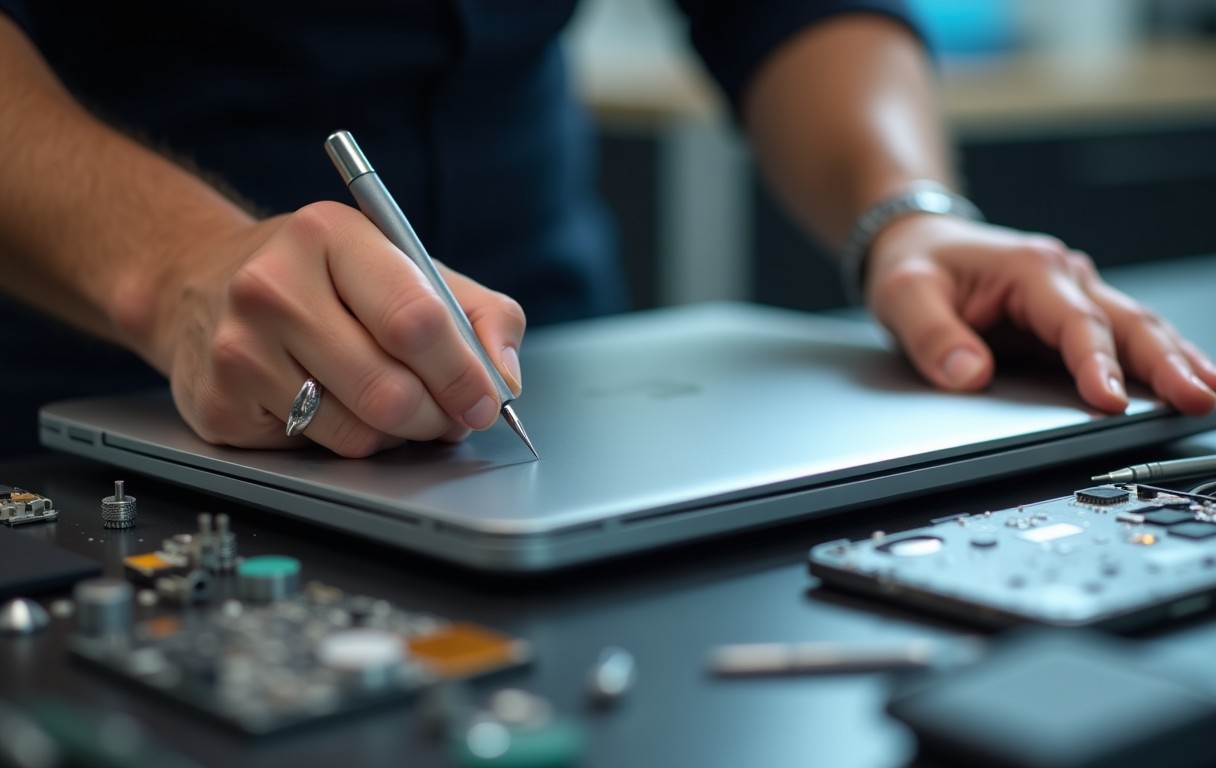 MacBook Keyboard Replacement in Sharjah process
