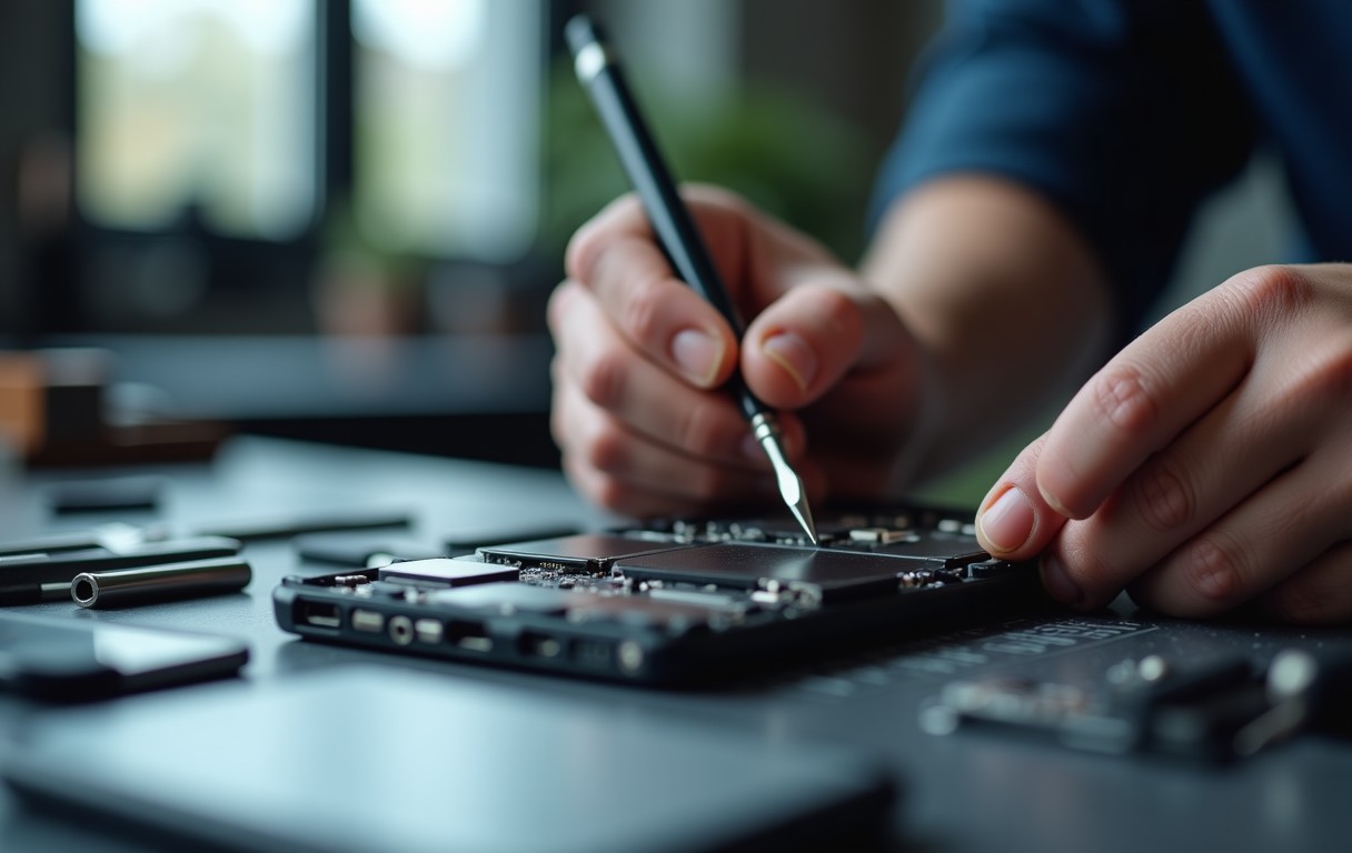 Motherboard Repair in Sharjah process