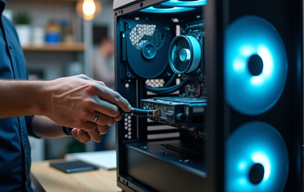 Computer RAM Upgrade in Sharjah process