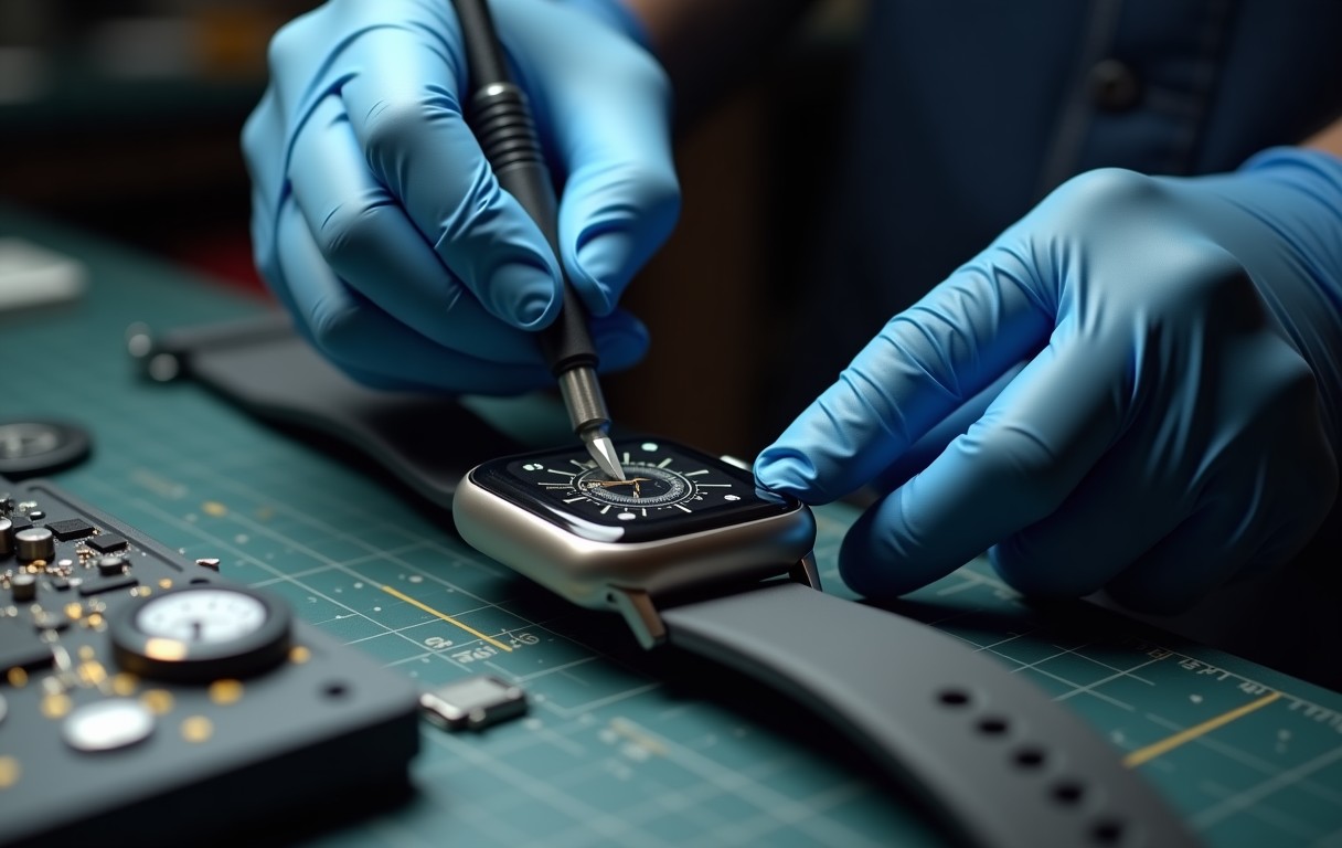 Apple Watch Screen Replacement in Sharjah process