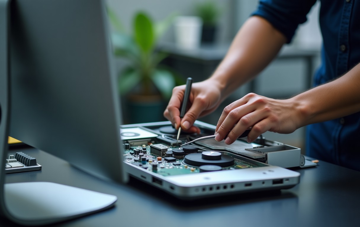 iMac Screen Replacement in Sharjah process