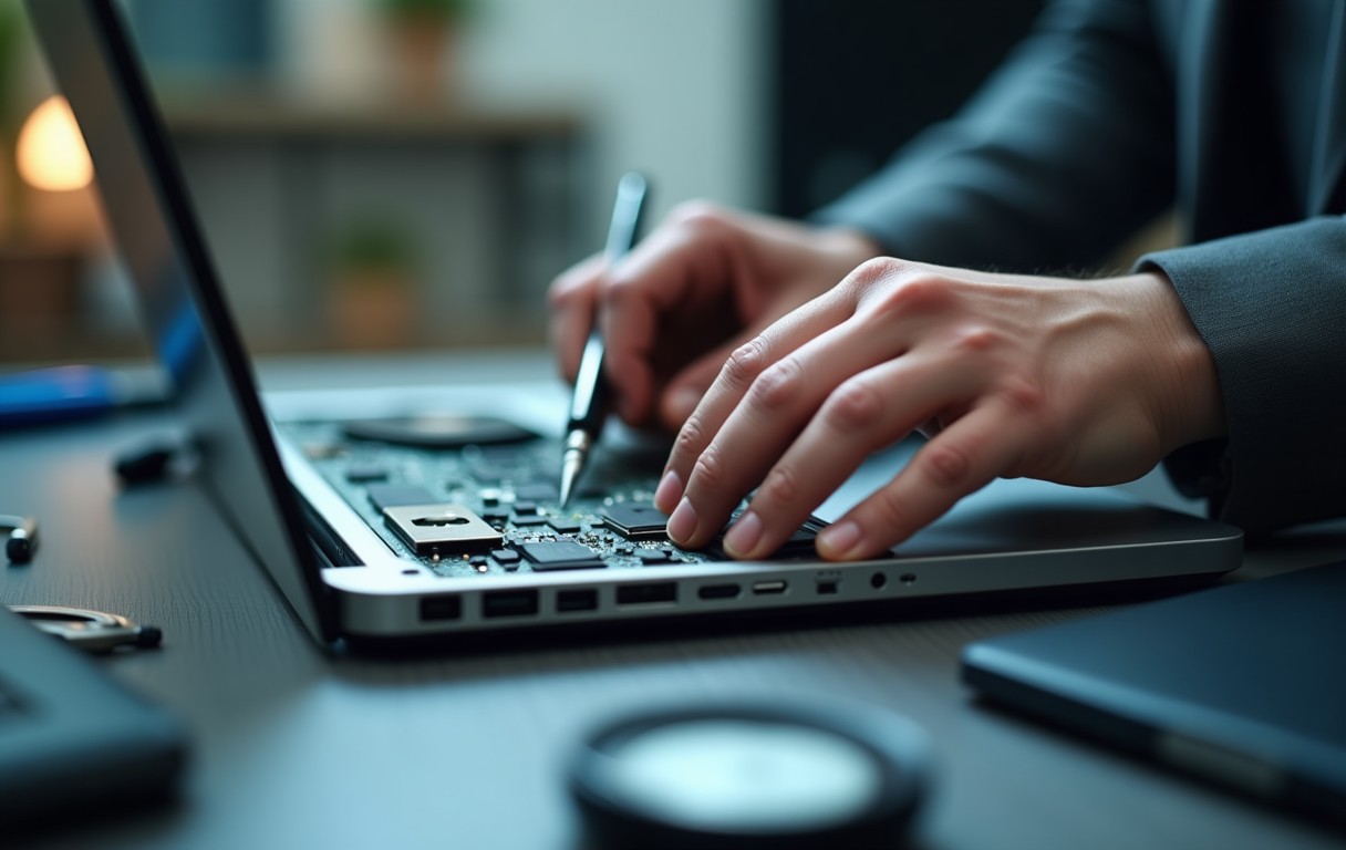 Laptop SSD Upgrade in Sharjah process