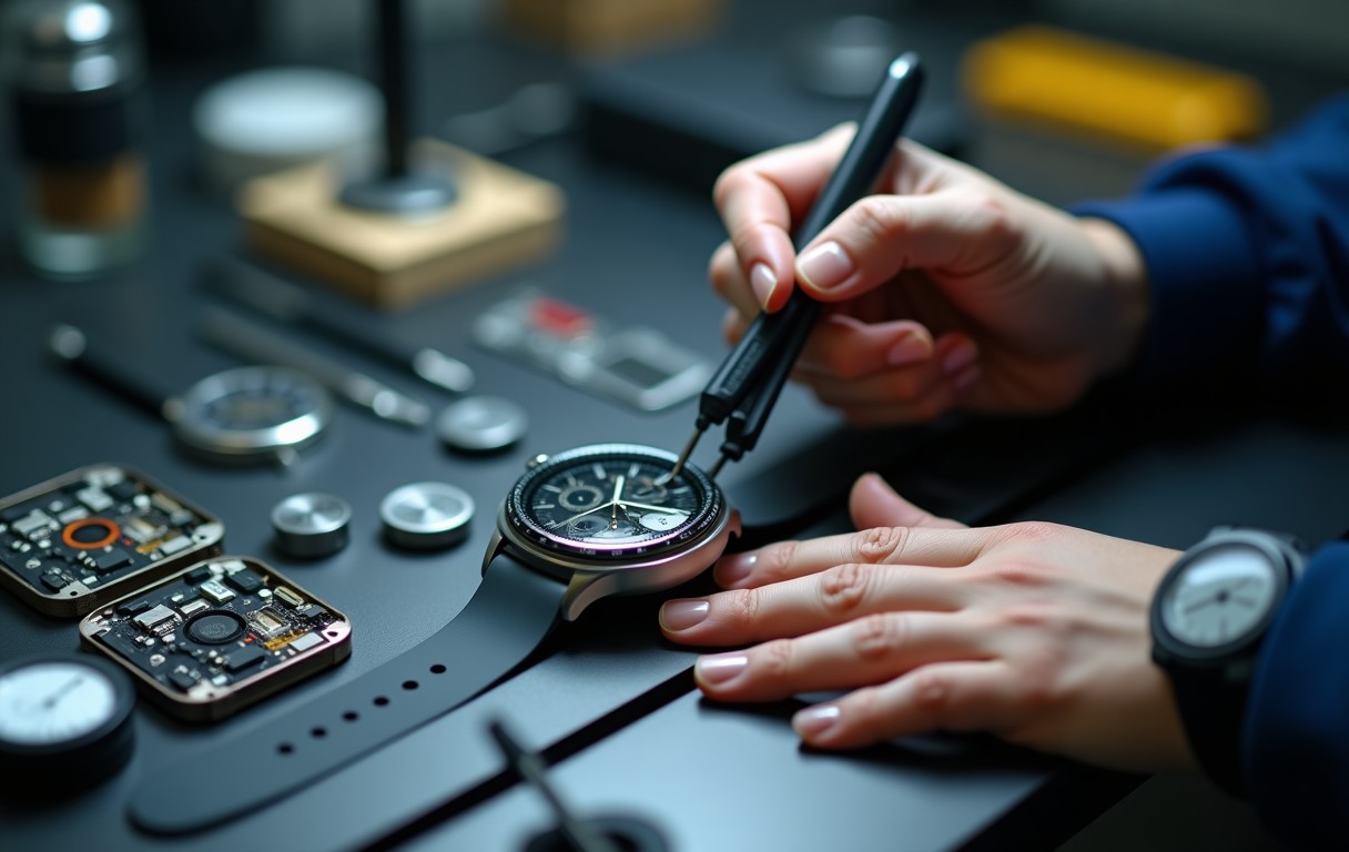 Smartwatch Water Damage Repair in Sharjah process